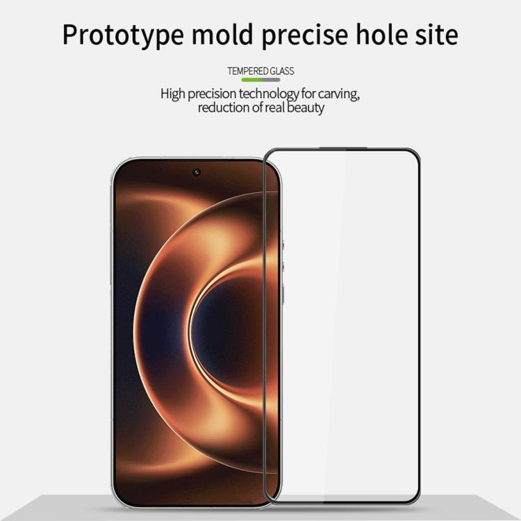 MOFI 9H 3D Explosion-proof Curved Screen Tempered Glass Film, For Xiaomi 17 Ultra Unlock, For Xiaomi Poco F8 Ultra Unlock, For Xiaomi Poco F8 Pro Unlock, For Redmi K90 Unlock, For Redmi K90 Pro Max Unlock, For Xiaomi 17 Pro Max, For Xiaomi 17 / 17 Pro...