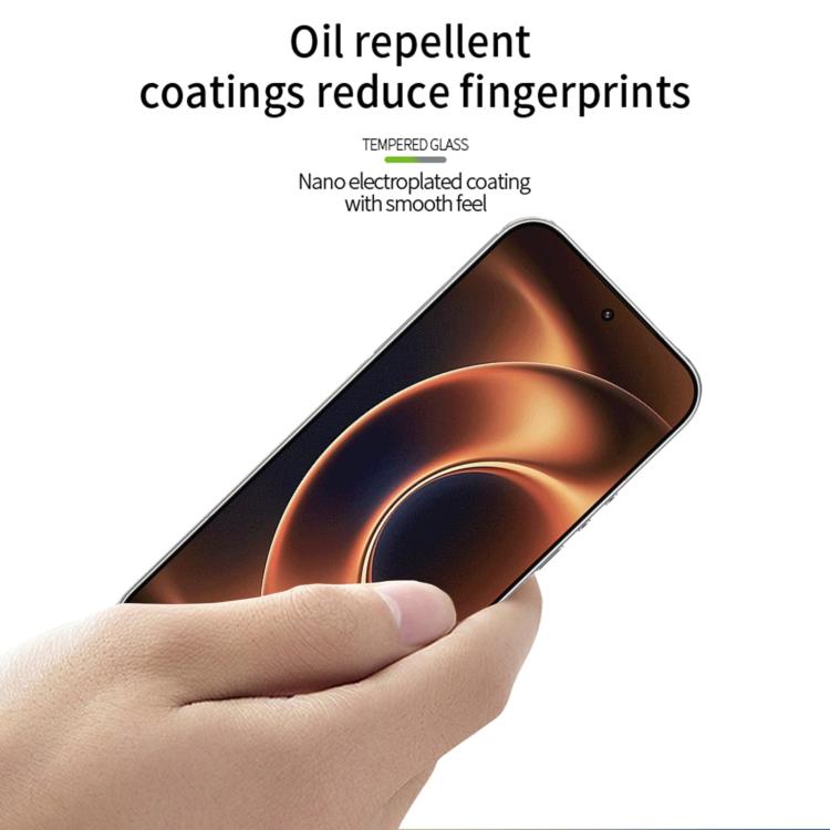 MOFI 9H 3D Explosion-proof Curved Screen Tempered Glass Film, For Xiaomi 17 Ultra Unlock, For Xiaomi Poco F8 Ultra Unlock, For Xiaomi Poco F8 Pro Unlock, For Redmi K90 Unlock, For Redmi K90 Pro Max Unlock, For Xiaomi 17 Pro Max, For Xiaomi 17 / 17 Pro...