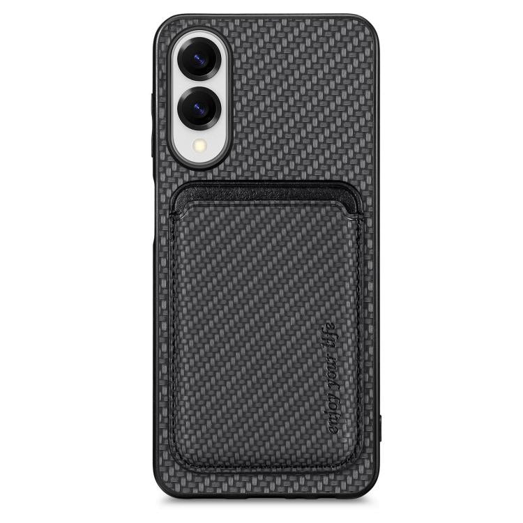 Carbon Fiber Leather Card Magsafe Phone Case, For iPhone 17e / 16e, For iPhone 17 Pro Max, For iPhone 17 Pro, For iPhone 17