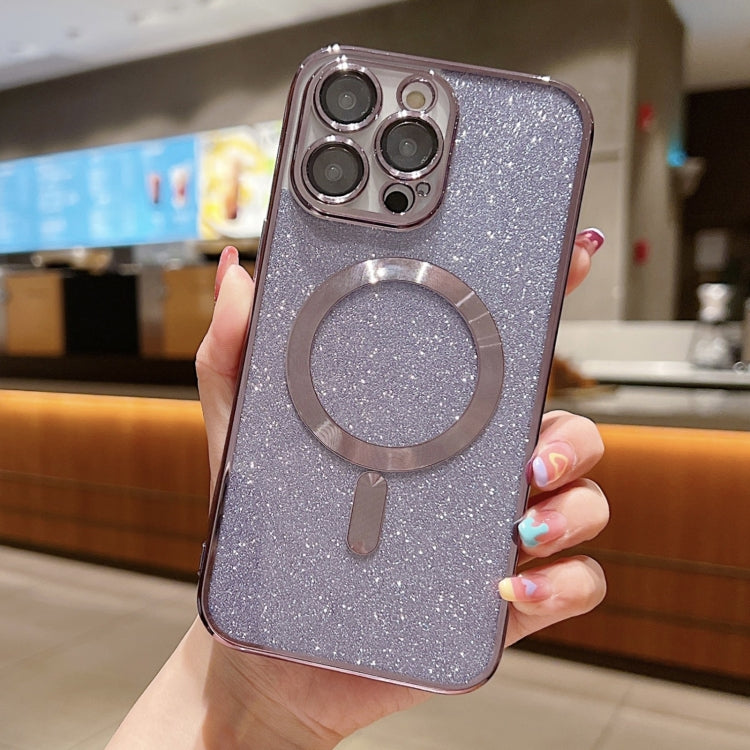 Glitter Electroplating MagSafe TPU Phone Case, For iPhone 13 Pro Max, For iPhone 13 Pro, For iPhone 13