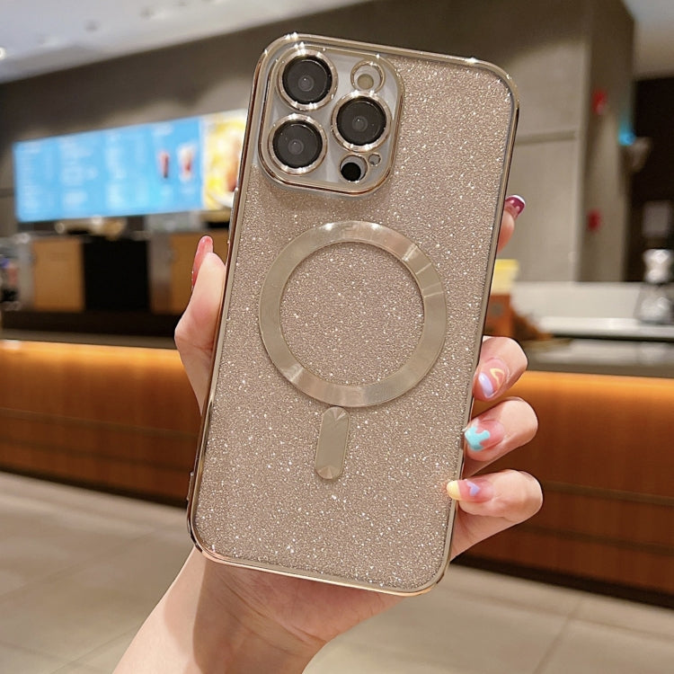 Glitter Electroplating MagSafe TPU Phone Case, For iPhone 13 Pro Max, For iPhone 13 Pro, For iPhone 13