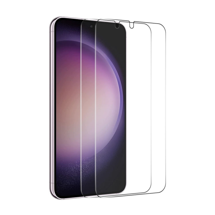 2pcs ENKAY 0.18mm High Aluminum-silicon Tempered Glass Film, Support Ultrasonic Fingerprint Unclock, For Samsung Galaxy S26+ 5G, For Samsung Galaxy S26 Ultra 5G, For Samsung Galaxy S26 5G, For Samsung Galaxy S24 Ultra 5G, For Samsung Galaxy S24+ 5G...