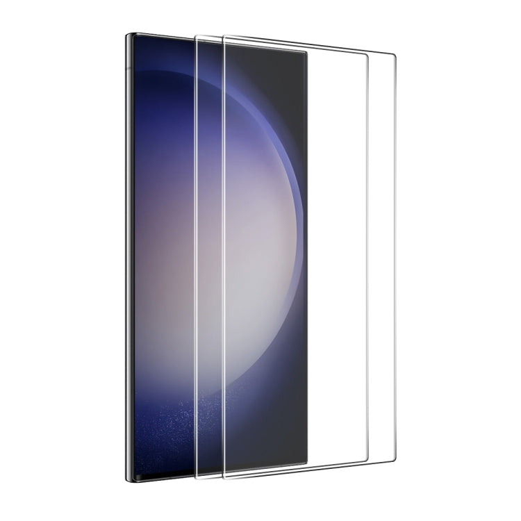 2pcs ENKAY 0.18mm High Aluminum-silicon Tempered Glass Film, Support Ultrasonic Fingerprint Unclock, For Samsung Galaxy S26+ 5G, For Samsung Galaxy S26 Ultra 5G, For Samsung Galaxy S26 5G, For Samsung Galaxy S24 Ultra 5G, For Samsung Galaxy S24+ 5G...
