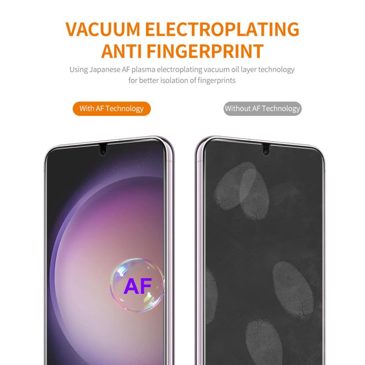 2pcs ENKAY 0.18mm High Aluminum-silicon Tempered Glass Film, Support Ultrasonic Fingerprint Unclock, For Samsung Galaxy S26+ 5G, For Samsung Galaxy S26 Ultra 5G, For Samsung Galaxy S26 5G, For Samsung Galaxy S24 Ultra 5G, For Samsung Galaxy S24+ 5G...