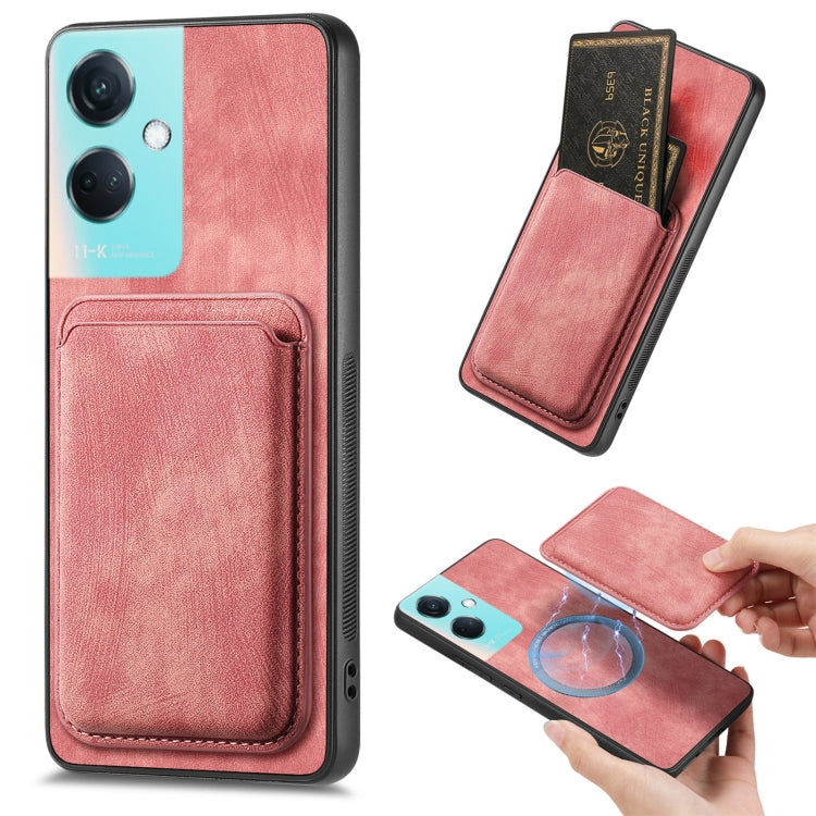 Retro Leather Card Bag Magnetic Phone Case, For OPPO A58 4G, For OPPO K11 5G, For OPPO Reno10 Global, For OPPO Reno10 Pro Global