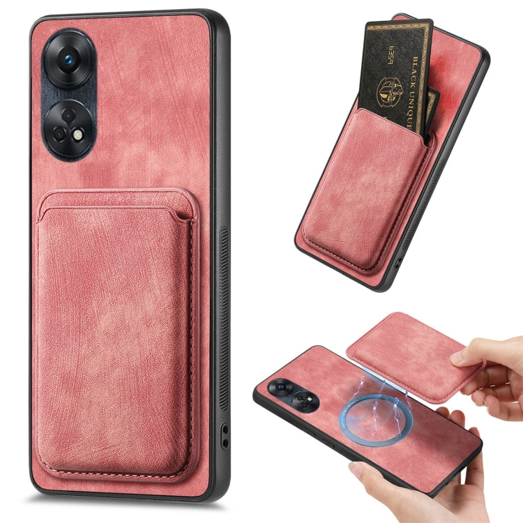Retro Leather Card Bag Magnetic Phone Case, For OPPO Find X8 Pro, For OPPO Reno8 T 4G, For OPPO Reno8 Z, For OPPO Reno9 5G
