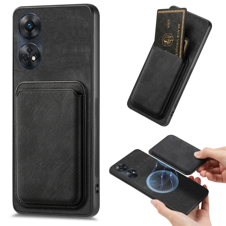 Retro Leather Card Bag Magnetic Phone Case, For OPPO Find X8 Pro, For OPPO Reno8 T 4G, For OPPO Reno8 Z, For OPPO Reno9 5G