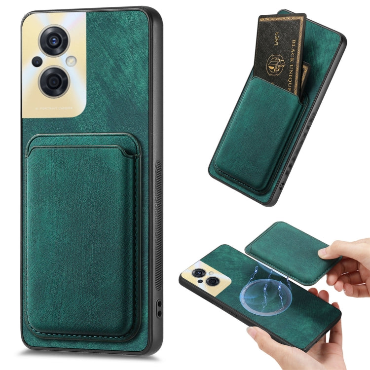Retro Leather Card Bag Magnetic Phone Case, For OPPO Find X8 Pro, For OPPO Reno8 T 4G, For OPPO Reno8 Z, For OPPO Reno9 5G