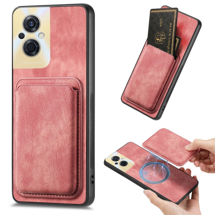 Retro Leather Card Bag Magnetic Phone Case, For OPPO Find X8 Pro, For OPPO Reno8 T 4G, For OPPO Reno8 Z, For OPPO Reno9 5G