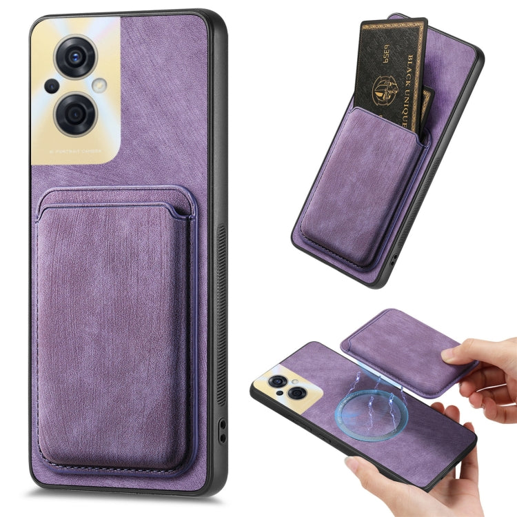 Retro Leather Card Bag Magnetic Phone Case, For OPPO Find X8 Pro, For OPPO Reno8 T 4G, For OPPO Reno8 Z, For OPPO Reno9 5G