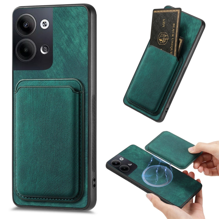 Retro Leather Card Bag Magnetic Phone Case, For OPPO Find X8 Pro, For OPPO Reno8 T 4G, For OPPO Reno8 Z, For OPPO Reno9 5G
