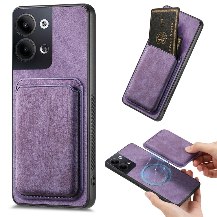 Retro Leather Card Bag Magnetic Phone Case, For OPPO Find X8 Pro, For OPPO Reno8 T 4G, For OPPO Reno8 Z, For OPPO Reno9 5G