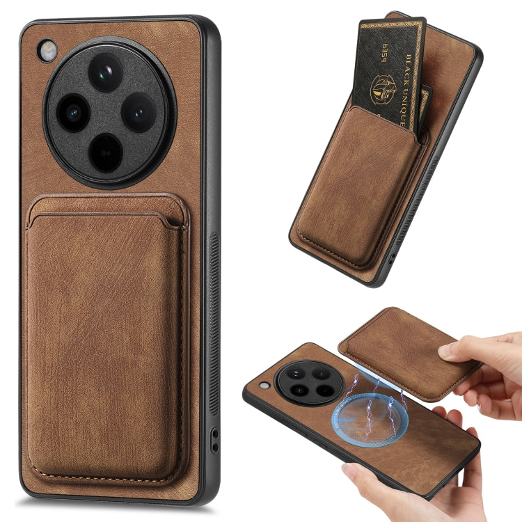 Retro Leather Card Bag Magnetic Phone Case, For OPPO A79 5G, For OPPO Find X8s, For OPPO Find X8 Ultra, For OPPO Find X8