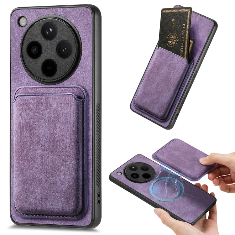 Retro Leather Card Bag Magnetic Phone Case, For OPPO A79 5G, For OPPO Find X8s, For OPPO Find X8 Ultra, For OPPO Find X8