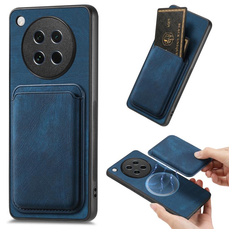 Retro Leather Card Bag Magnetic Phone Case, For OPPO A79 5G, For OPPO Find X8s, For OPPO Find X8 Ultra, For OPPO Find X8