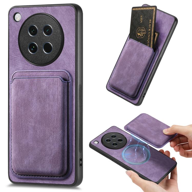 Retro Leather Card Bag Magnetic Phone Case, For OPPO A79 5G, For OPPO Find X8s, For OPPO Find X8 Ultra, For OPPO Find X8