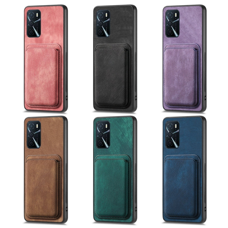 Retro Leather Card Bag Magnetic Phone Case, For OPPO A58 4G, For OPPO K11 5G, For OPPO Reno10 Global, For OPPO Reno10 Pro Global