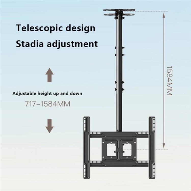 NB T560-15 Telescopic TV Hanger 32-65 inch LCD Television Ceiling Bracket, T560-15
