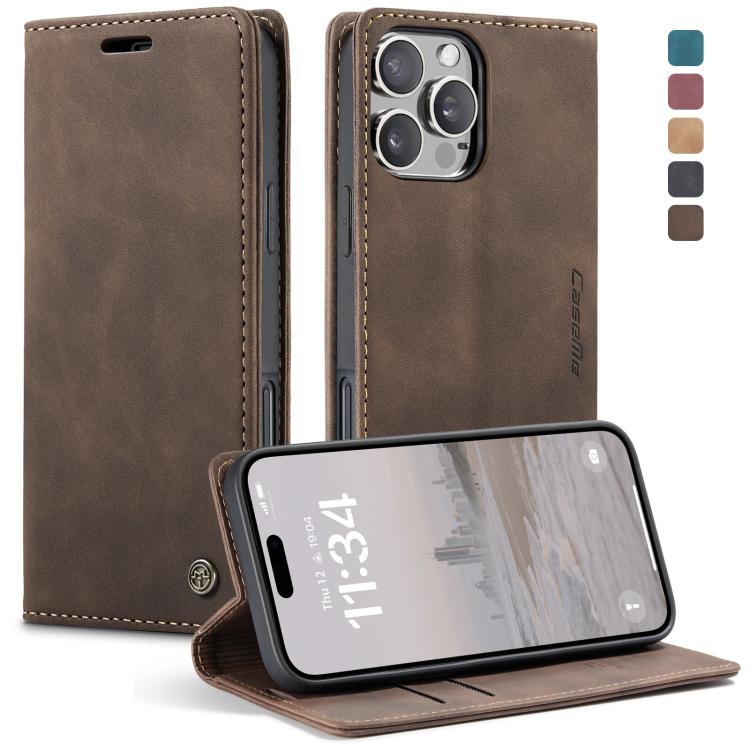 CaseMe 013 Multifunctional Horizontal Flip Leather Phone Case, For iPhone 17e / 16e, For iPhone 17 Pro Max, For iPhone 17 Pro, For iPhone 17