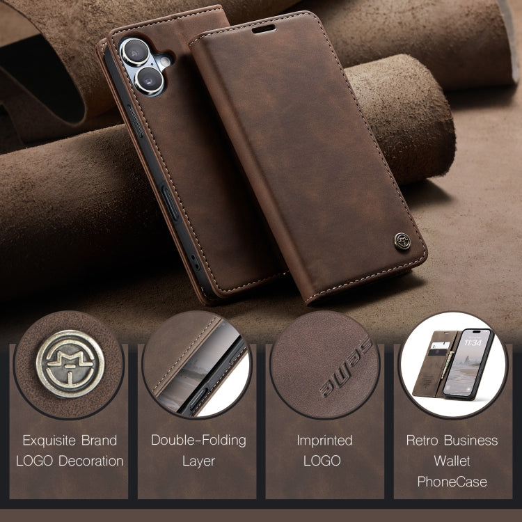 CaseMe 013 Multifunctional Horizontal Flip Leather Phone Case, For iPhone 16