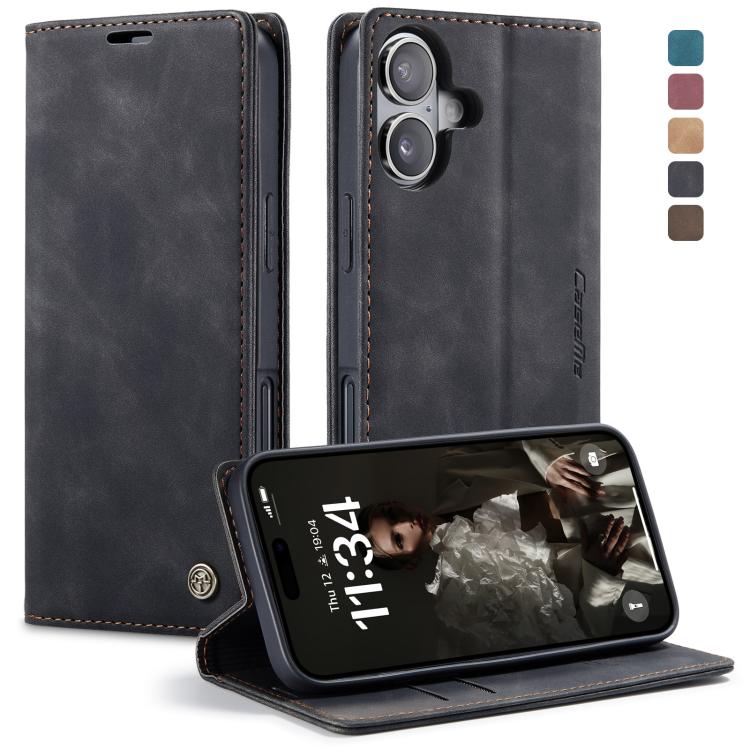 CaseMe 013 Multifunctional Horizontal Flip Leather Phone Case, For iPhone 16