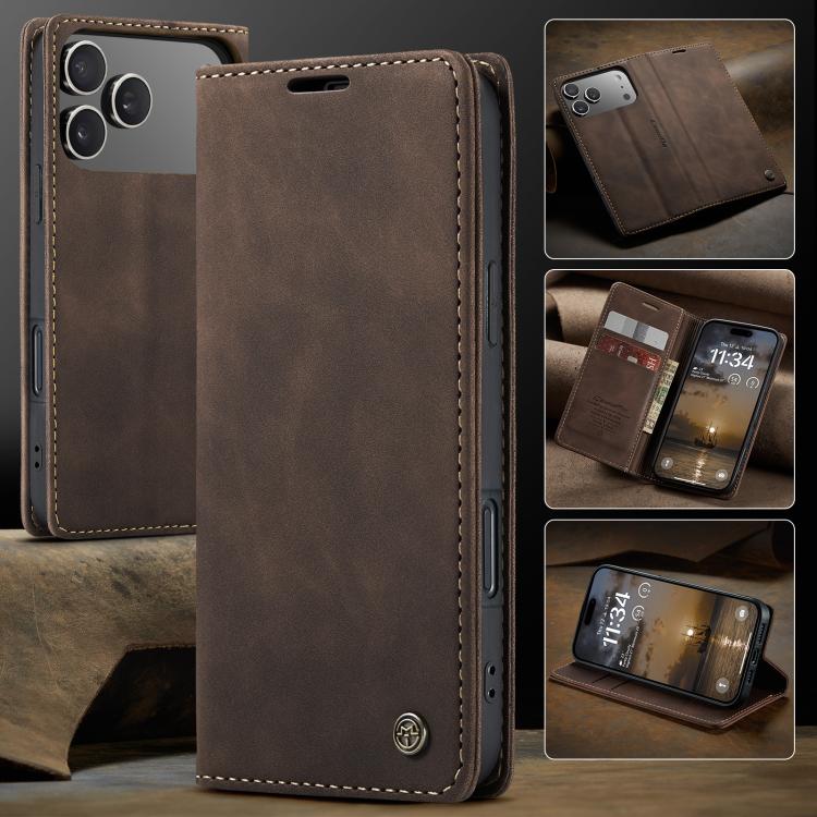 CaseMe 013 Multifunctional Horizontal Flip Leather Phone Case, For iPhone 16