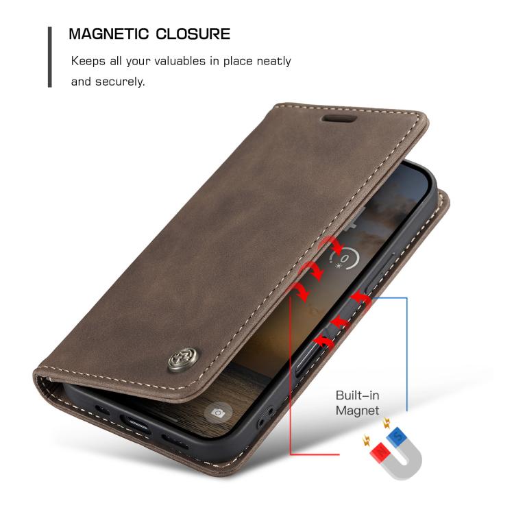 CaseMe 013 Multifunctional Horizontal Flip Leather Phone Case, For iPhone 16