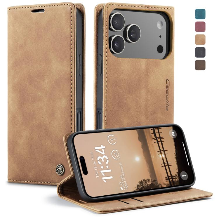 CaseMe 013 Multifunctional Horizontal Flip Leather Phone Case, For iPhone 16