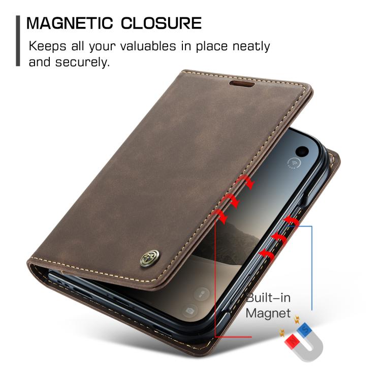 CaseMe 013 Multifunctional Horizontal Flip Leather Phone Case, For iPhone 17e / 16e, For iPhone 17 Pro Max, For iPhone 17 Pro, For iPhone 17