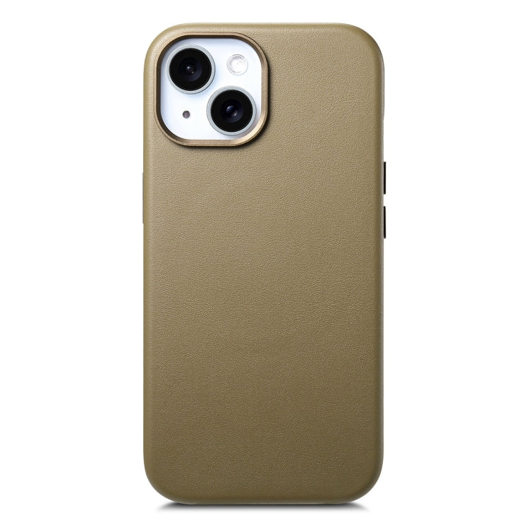 Electroplated Metal Button MagSafe Phone Case, For iPhone 13 Pro, For iPhone 13