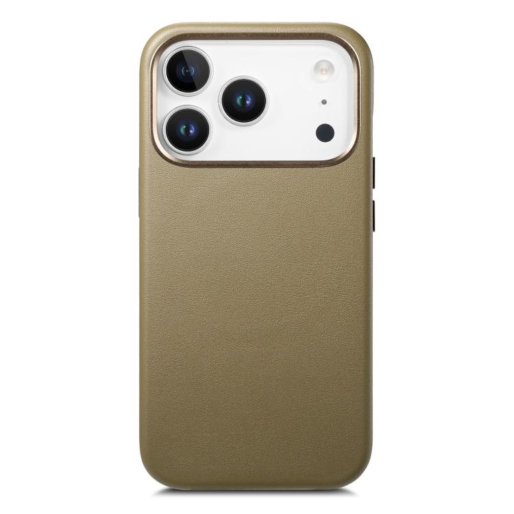 Electroplated Metal Button MagSafe Phone Case, For  iPhone 18 Pro, For iPhone 17 Pro Max, For iPhone 17 Pro