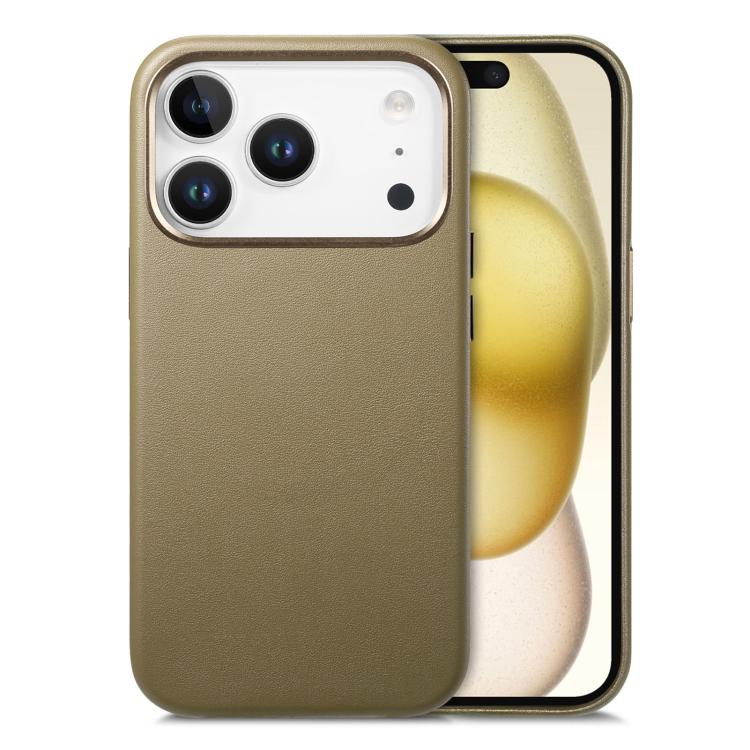 Electroplated Metal Button MagSafe Phone Case, For  iPhone 18 Pro, For iPhone 17 Pro Max, For iPhone 17 Pro