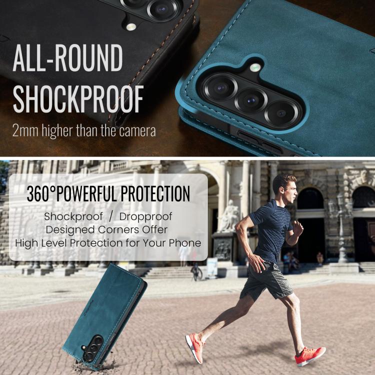 CaseMe 013 Multifunctional Horizontal Flip Leather Phone Case, For Samsung Galaxy S25 Edge 5G, For Samsung Galaxy A56, For Samsung Galaxy A26, For Samsung Galaxy A36