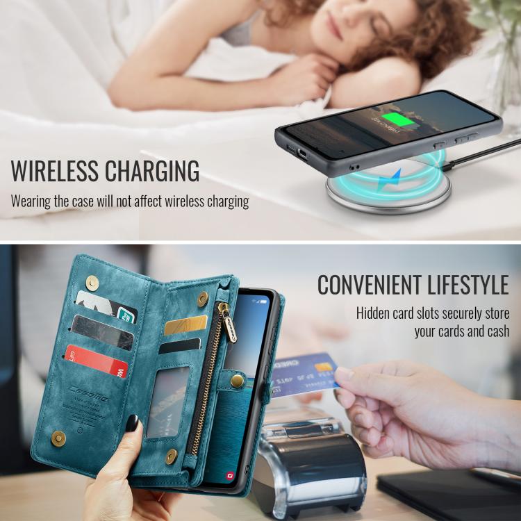 CaseMe 008 Detachable Multifunctional Leather Phone Case, For Samsung Galaxy A16 5G, For Samsung Galaxy A17