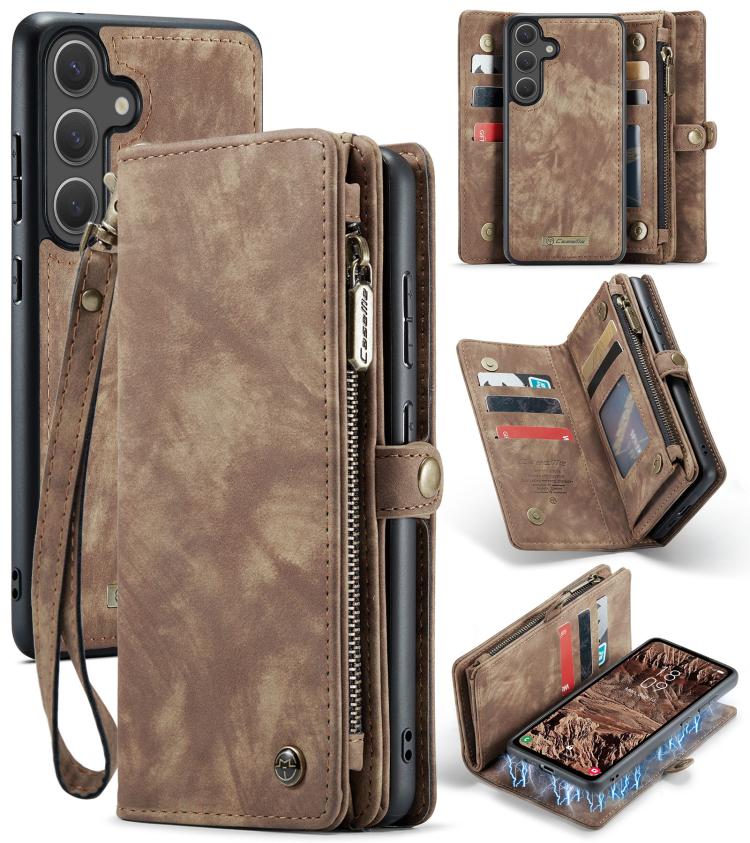 CaseMe 008 Detachable Multifunctional Leather Phone Case, For Samsung Galaxy A16 5G, For Samsung Galaxy A17