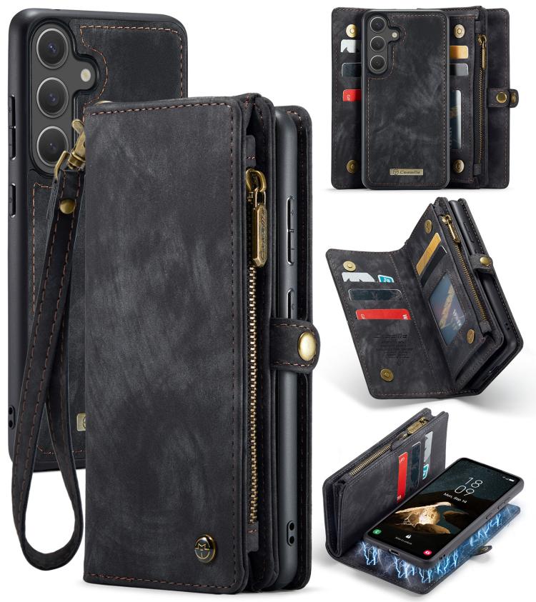 CaseMe 008 Detachable Multifunctional Leather Phone Case, For Samsung Galaxy A16 5G, For Samsung Galaxy A17