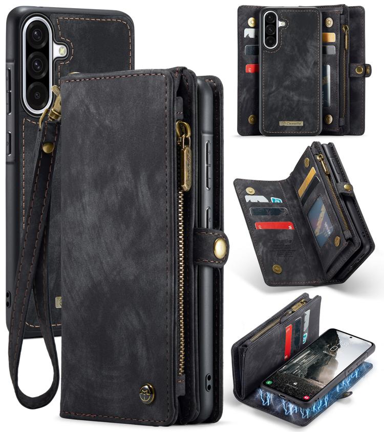 CaseMe 008 Detachable Multifunctional Leather Phone Case, For Samsung Galaxy A36 5G, For Samsung Galaxy S25 5G, For Samsung Galaxy S25+ 5G, For Samsung Galaxy S25 Ultra 5G