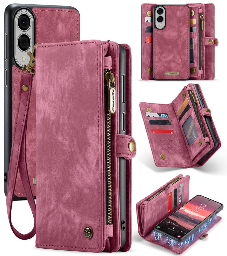 CaseMe 008 Detachable Multifunctional Leather Phone Case, For Samsung Galaxy A36 5G, For Samsung Galaxy S25 5G, For Samsung Galaxy S25+ 5G, For Samsung Galaxy S25 Ultra 5G