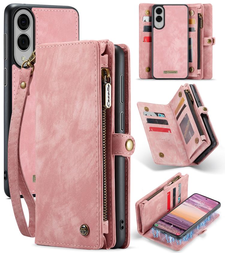CaseMe 008 Detachable Multifunctional Leather Phone Case, For Samsung Galaxy A36 5G, For Samsung Galaxy S25 5G, For Samsung Galaxy S25+ 5G, For Samsung Galaxy S25 Ultra 5G