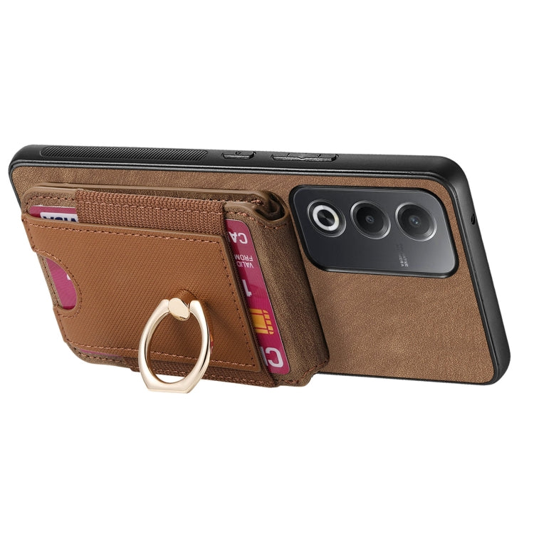 Retro Splitable Magnetic Stand Card Bag Leather Phone Case, For OPPO Reno6 5G, For OPPO Reno6 Pro 5G, For OPPO Reno6 Pro+, For OPPO F19