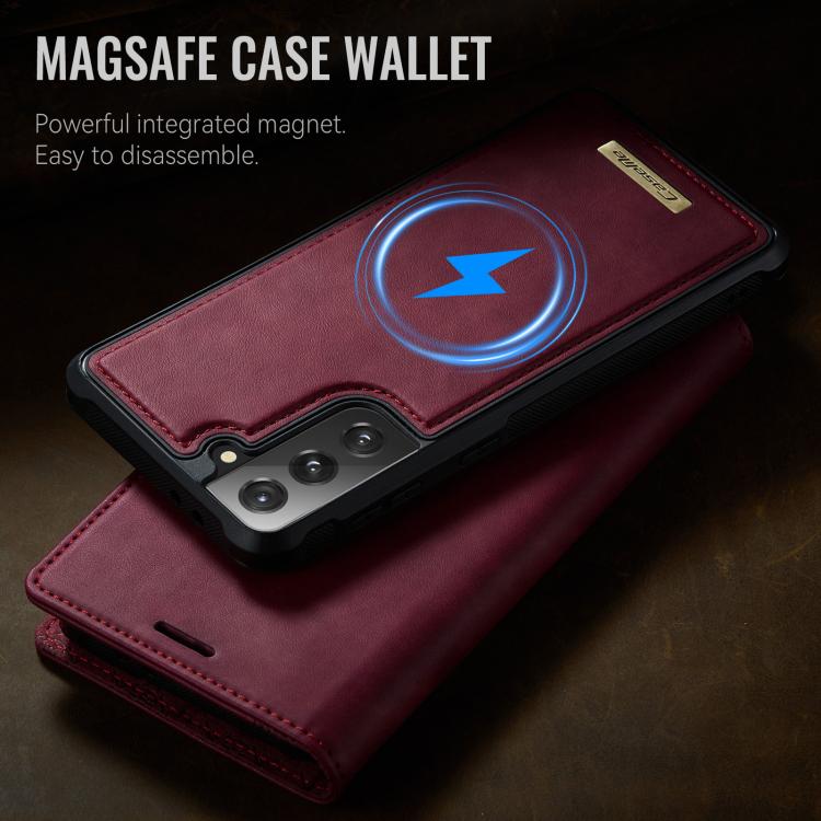 CaseMe C49 Magnetic RFID Blocking Detachable Wallet Leather Phone Case, For Samsung Galaxy S21+ 5G, For Samsung Galaxy S21 Ultra 5G, For Samsung Galaxy S20 Ultra, For Samsung Galaxy S20