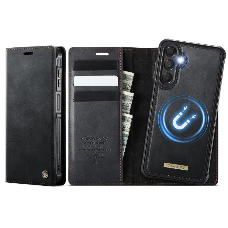 CaseMe C49 Magnetic RFID Blocking Detachable Wallet Leather Phone Case, For Samsung Galaxy A14 5G / M44, For Samsung Galaxy A55 / A35 5G, For Samsung Galaxy A13 / A04s, For Samsung Galaxy A52 / A52s