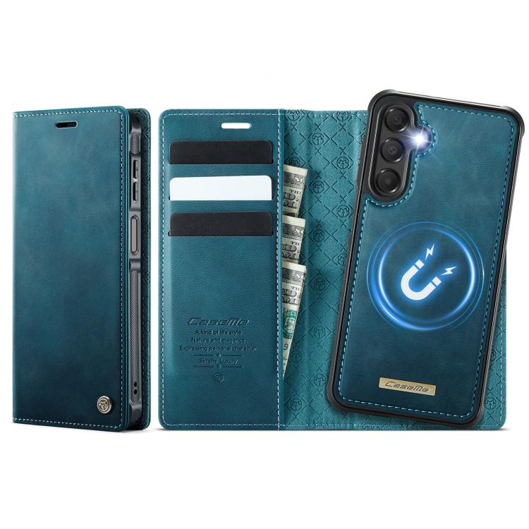 CaseMe C49 Magnetic RFID Blocking Detachable Wallet Leather Phone Case, For Samsung Galaxy A14 5G / M44, For Samsung Galaxy A55 / A35 5G, For Samsung Galaxy A13 / A04s, For Samsung Galaxy A52 / A52s