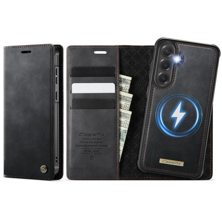 CaseMe C49 Magnetic RFID Blocking Detachable Wallet Leather Phone Case, For Samsung Galaxy S20+, For Samsung Galaxy A17, For Samsung Galaxy S24 / S25, For Samsung Galaxy S24+ / S25+