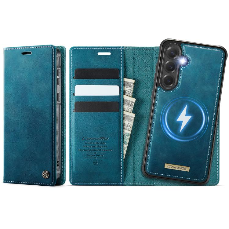 CaseMe C49 Magnetic RFID Blocking Detachable Wallet Leather Phone Case, For Samsung Galaxy A14 5G / M44, For Samsung Galaxy A55 / A35 5G, For Samsung Galaxy A13 / A04s, For Samsung Galaxy A52 / A52s
