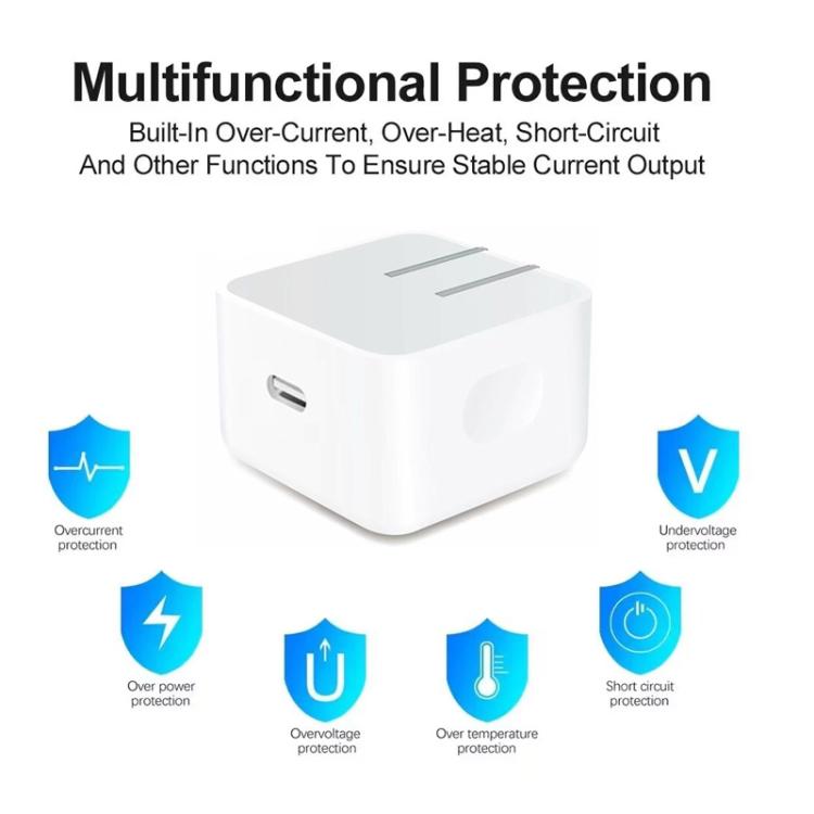 A3365 PD40W USB-C / Type-C Interface Foldable Charger with Type-C to Type-C Data Cable, US Plug, US Plug + 1m Type-C Cable, US Plug + 2m Type-C Cable