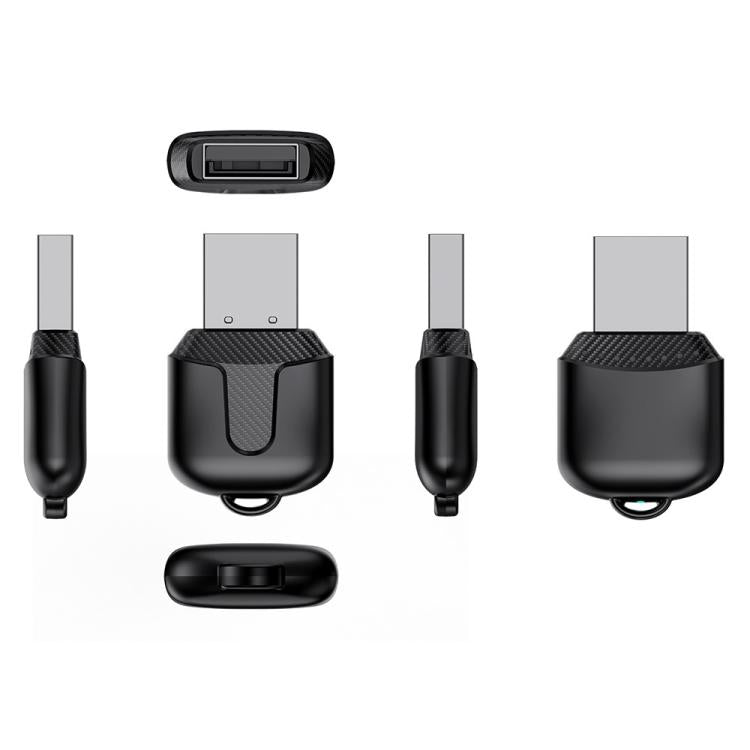 M25 Bluetooth 5.4 AI Box USB Dongle 2 in 1 For CarPlay / Android Auto Wired to Wireless Car Adapter, M25