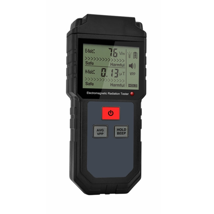 RZ825 Electromagnetic Radiation Tester Portable Digital Liquid Crystal Electromagnetic Field EMF Meter Measuring Instrument For Computer Mobile Phone, RZ825