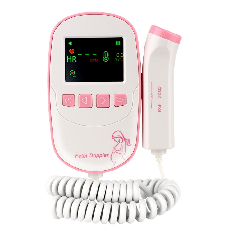 FD20P Fetal Doppler Ultrasound Baby Heartbeat Detector Monitor, FD20P