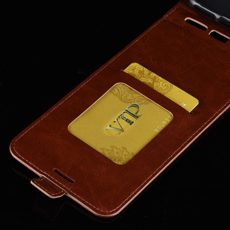 For Xiaomi Redmi Note 8 Pro Crazy Horse Vertical Flip Leather Protective Case